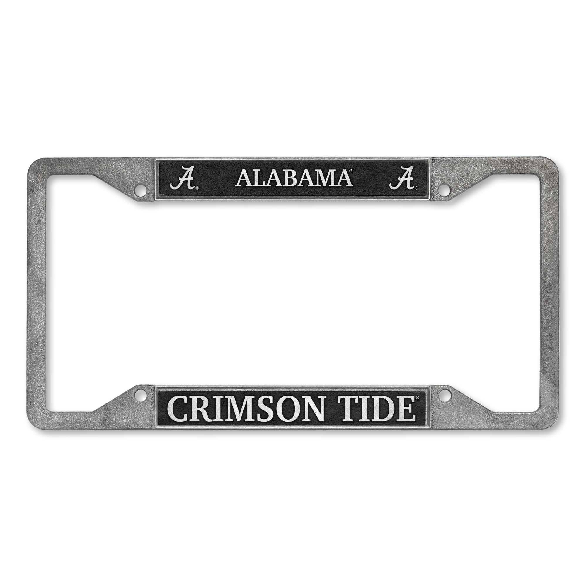 Rico Industries NCAA Pewter License Plate Frame 12" x 6"