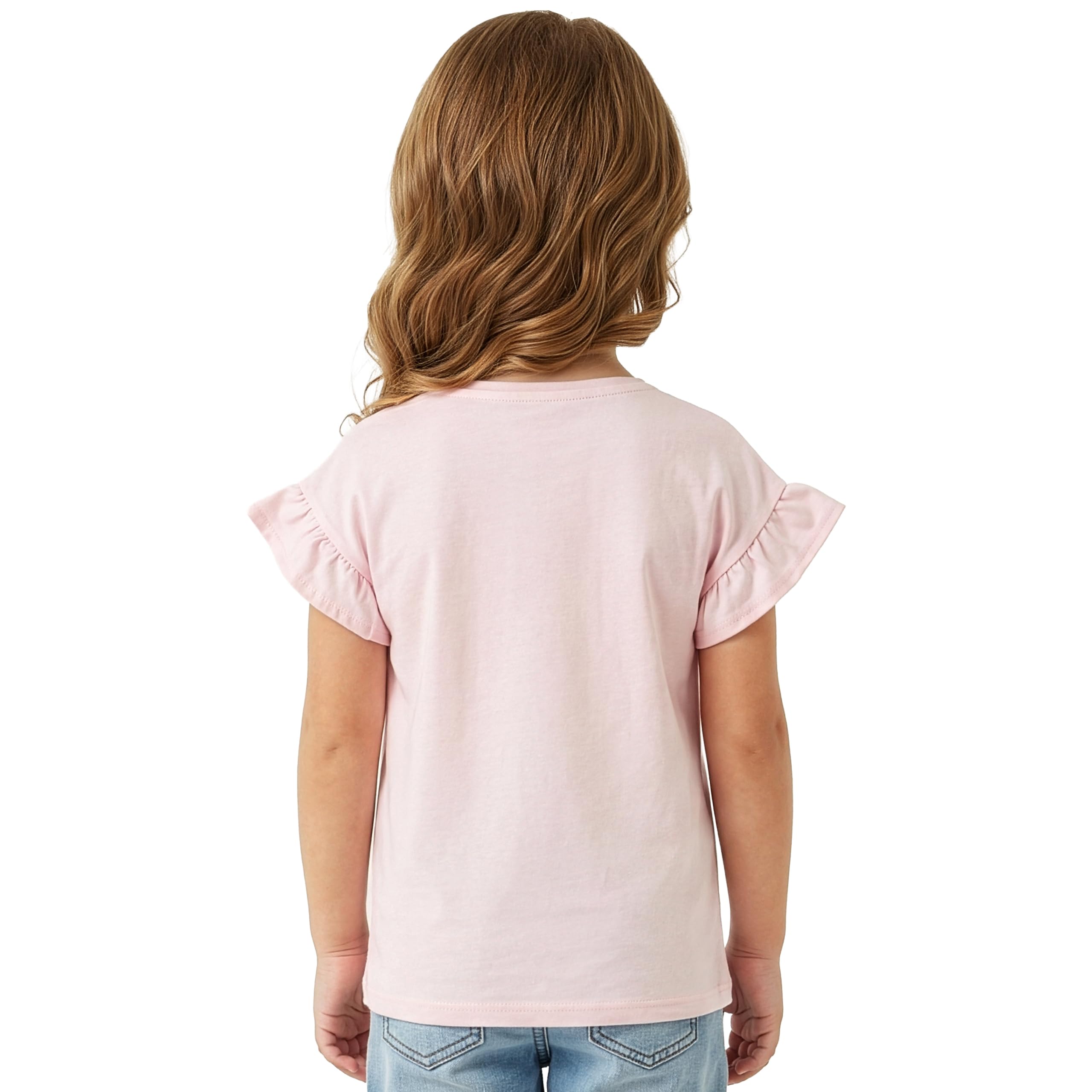 Disney Toy Story Koszulka, LilyPad T-Shirt Dla Dziewczynki, Top Toy Story 5 Z Krótkim Rękawem, Bawełniane Ubrania