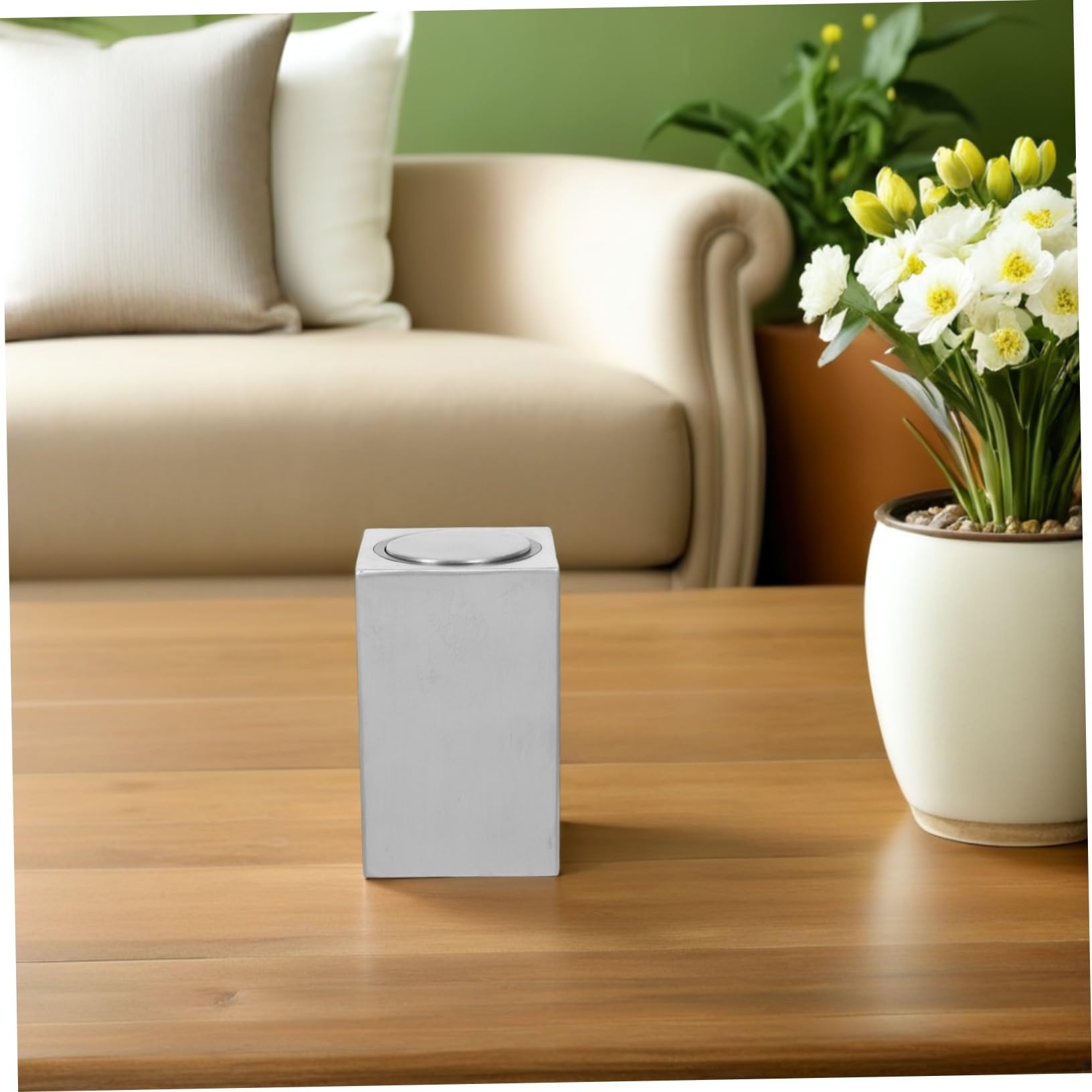 COLLBATH Dispensador de Palillos Portátil Acero Inoxidable Presion Automática Higiene Diseño Europeo para Mesa Viaje