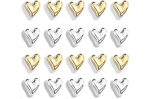 20-Piece Decorative Heart-Shaped Fridge Magnets