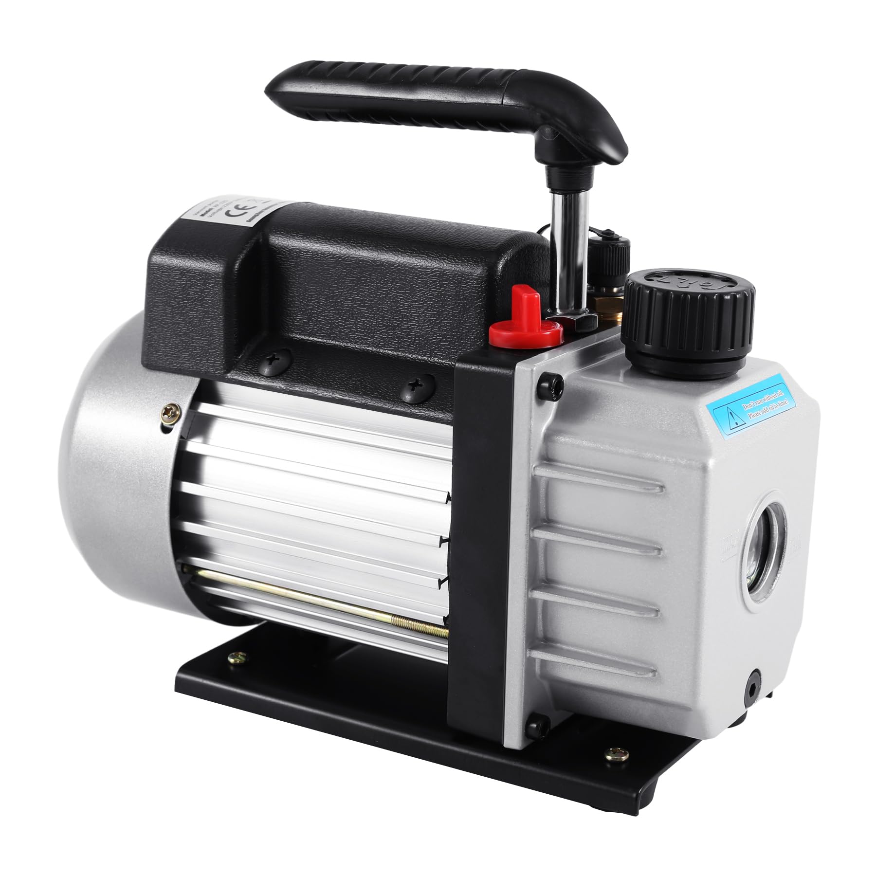 Vakuumpumpe 2,5 CFM Aluminium, 1/4HP 0,05 mbar Klimaanlage Unterdruckpumpe