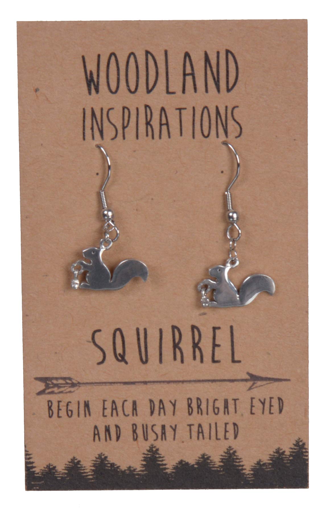 Woodland Inspirations Pewter Earrings-image-35