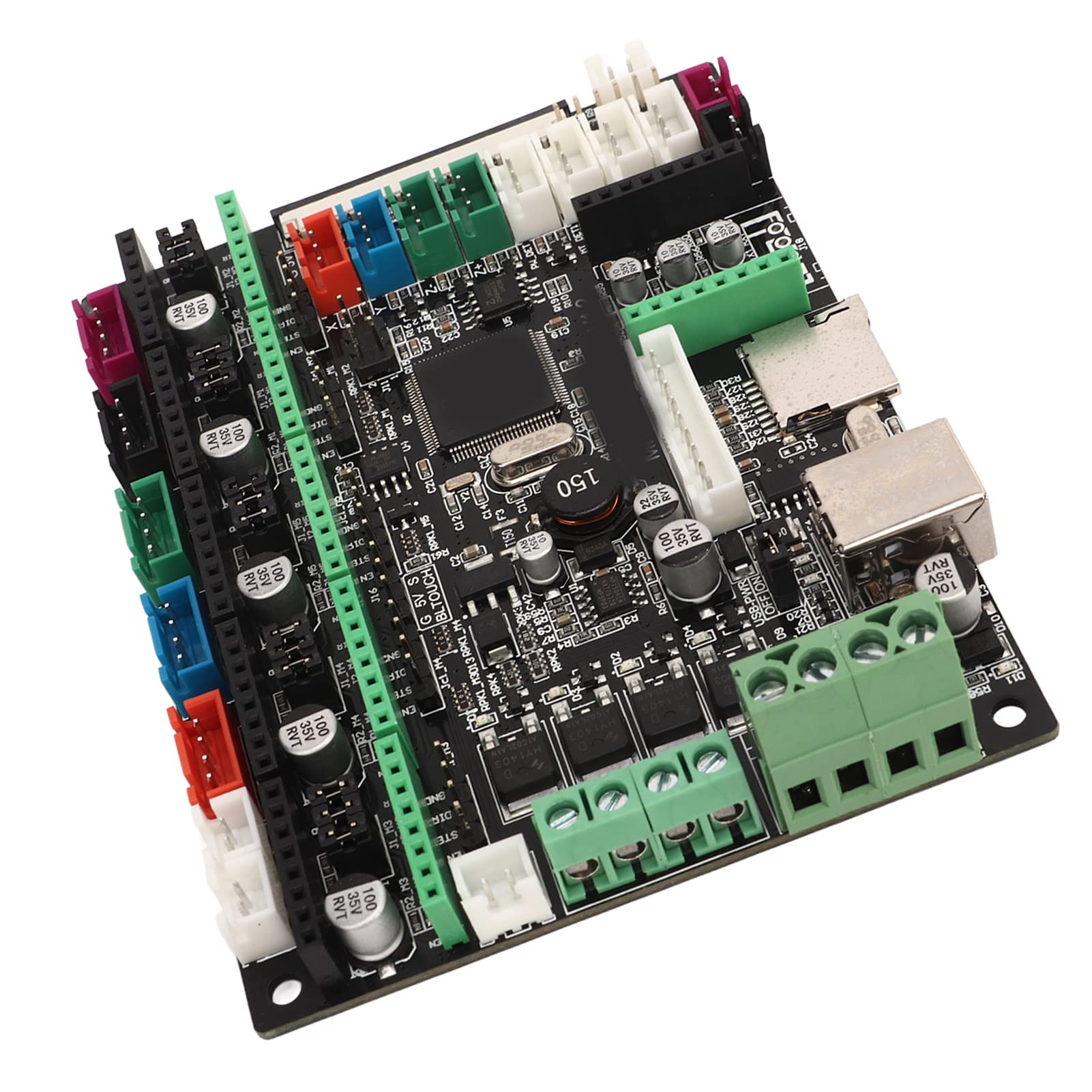 Integrated Mainboard Controller, PCB 12V To 24V 3D Printer Control Board for Architectural Design (Separate Mainboard Model)