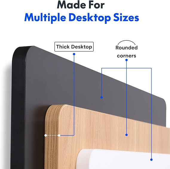 FLEXISPOT Electric Standing Desk ONE PIECE Height Adjustable Sit Stand Up Desk with Memory Smart Panel, Maple, 110x54cm