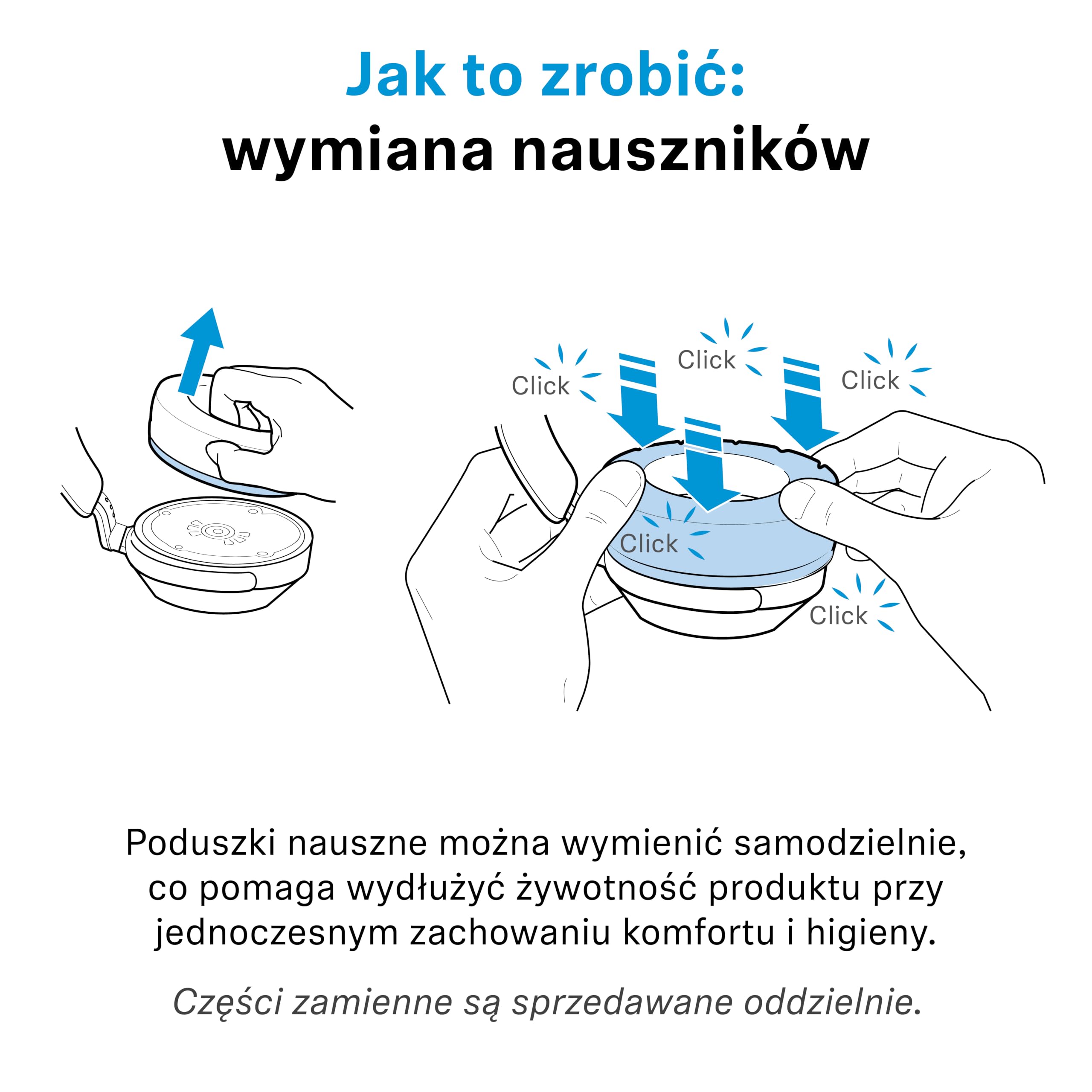 Sennheiser MOMENTUM 5 Wireless Słuchawki nauszne I Bateria do 57h I ANC