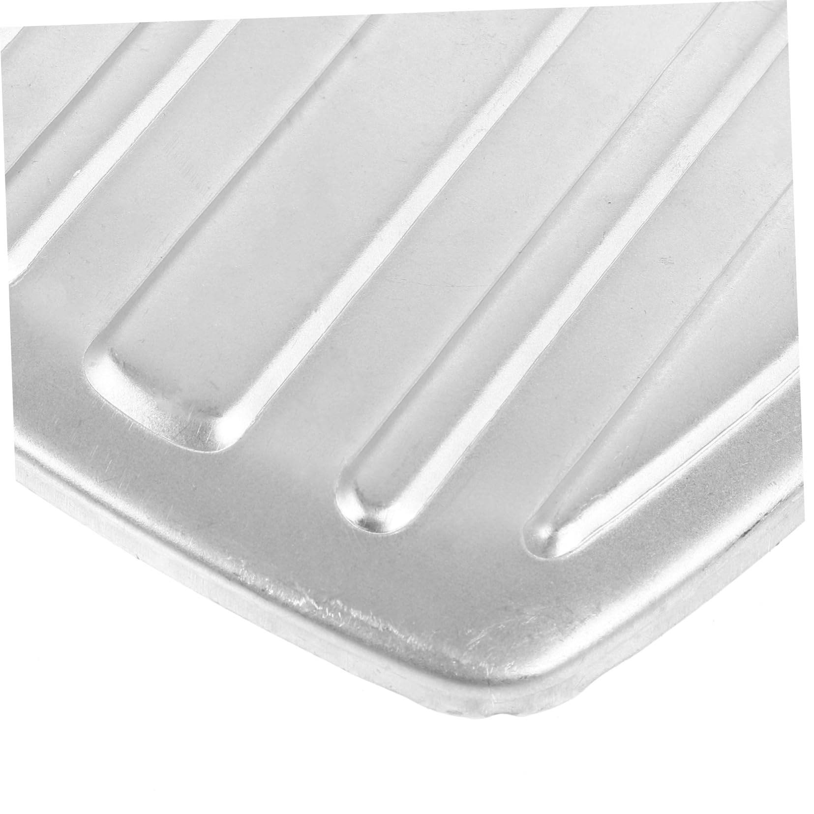 Mipcase Reposapiés Pedal de Repuesto para de Metal Ligero Silla de Ruedas y Fácil de Transportar en Color Plata para Usuarios Movilidad Reducida