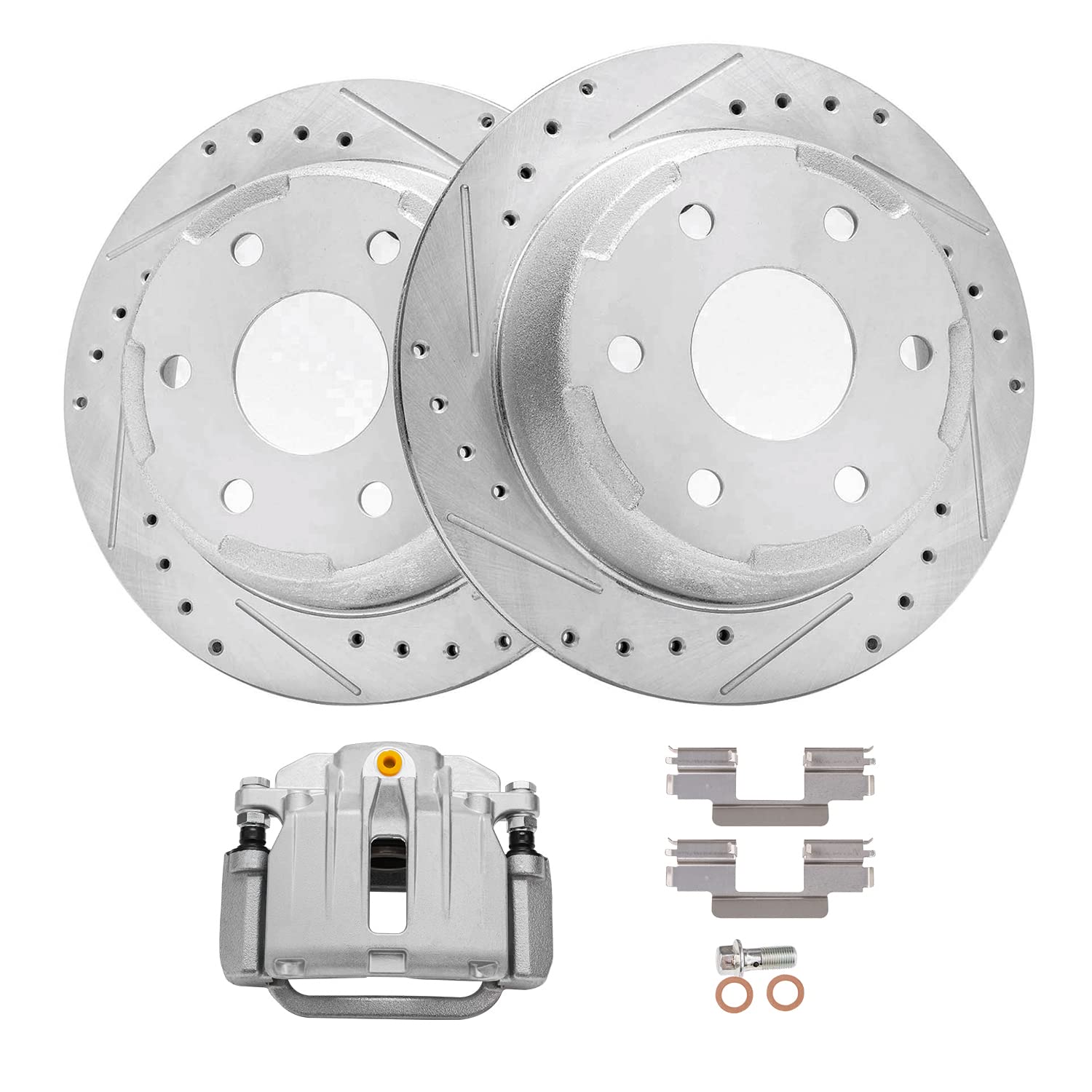 Detroit Axle - Rear Brake Kit for 03-06 Chevy Silverado GMC Sierra 1500