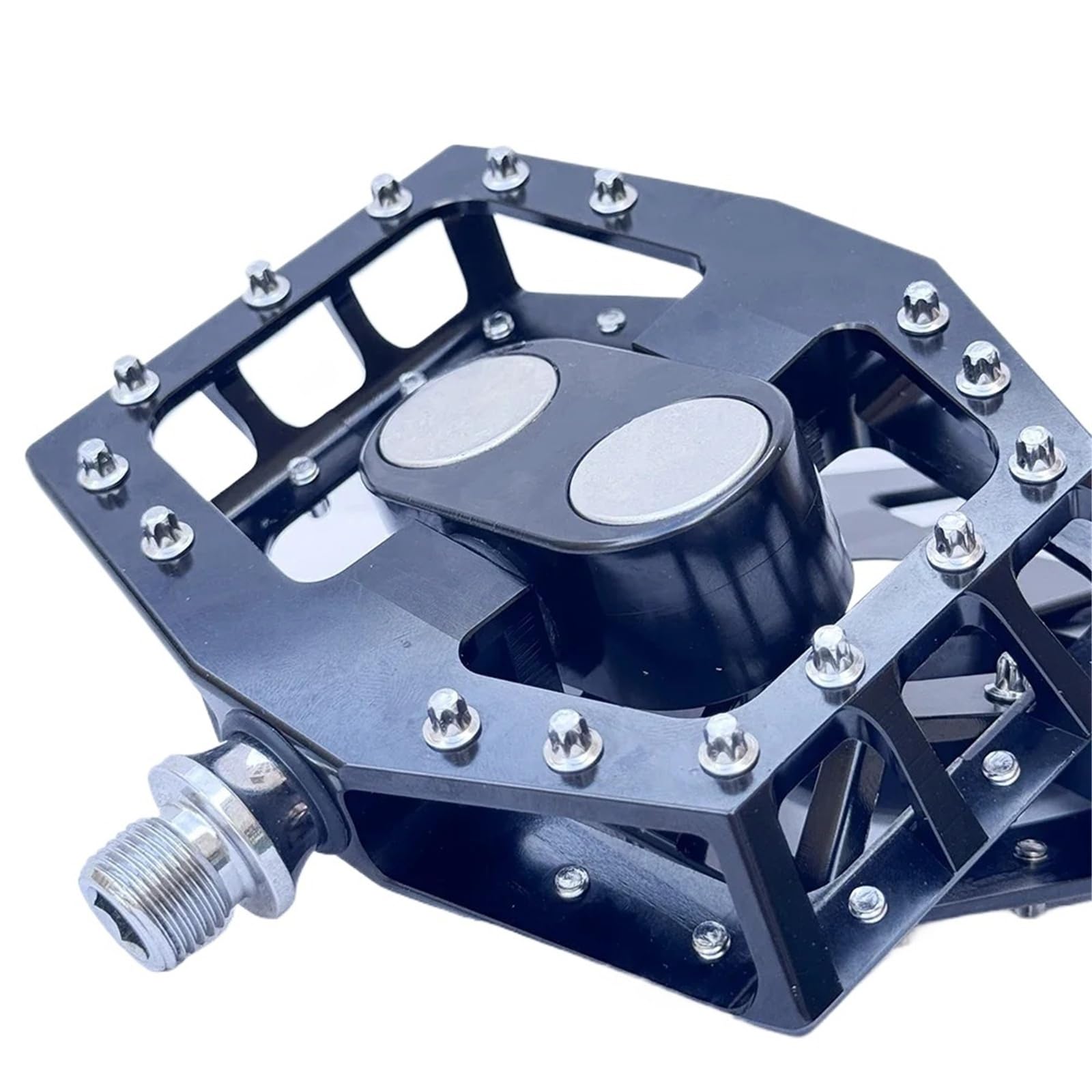 Genérico Pedales de Bicicleta magnéticos N52 MTB de Aluminio mecanizado | N52 magnético; aluminio mecanizado; Ciclismo MTB XC Trail DH
