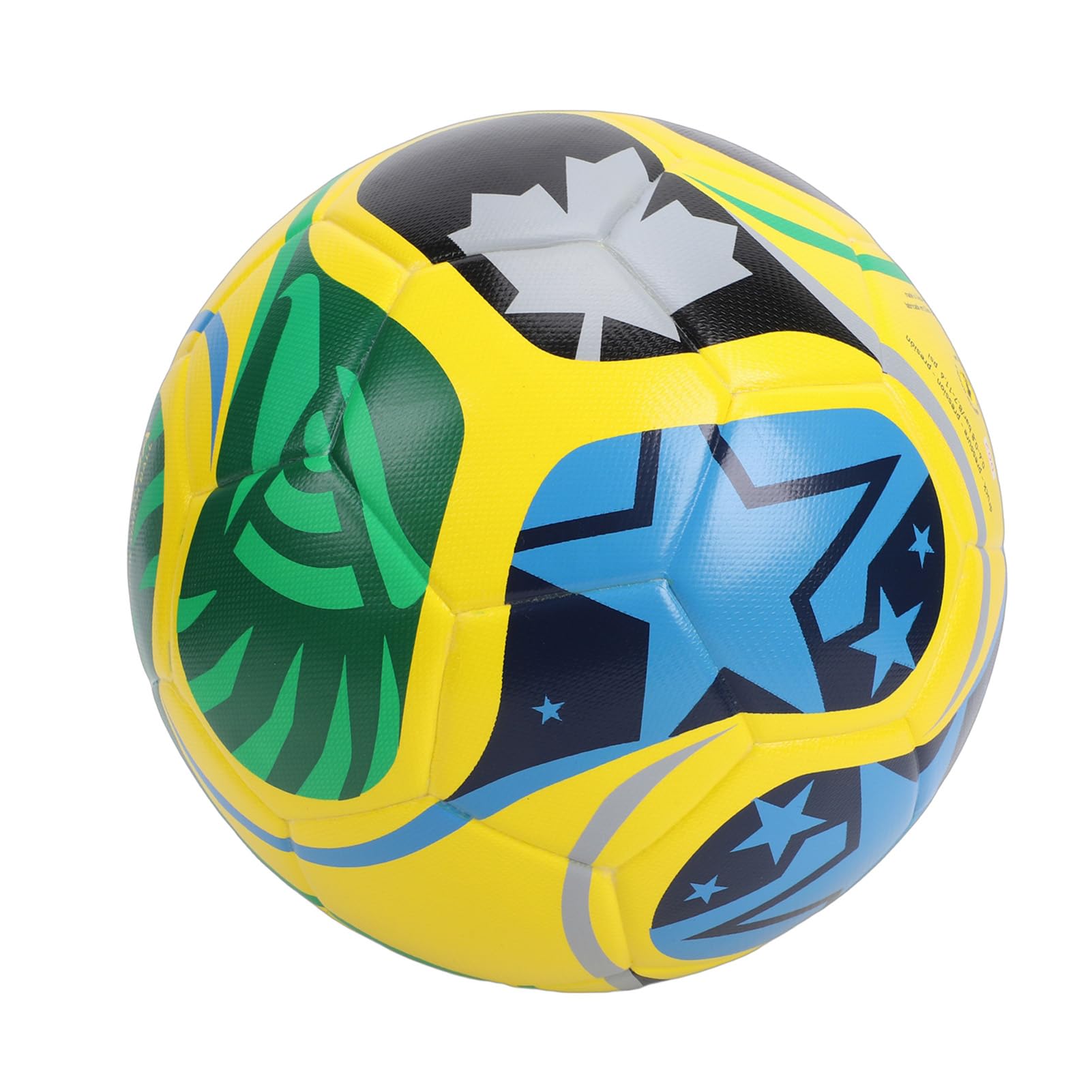 Pallone da Calcio Misura 5, Pallone da Gara Termosaldato, di Dimensioni Ufficiali Premium con Camera d'aria Rinforzata, Ideale per Allenamento, Gioco Competitivo e Tutti i Livelli di abilità