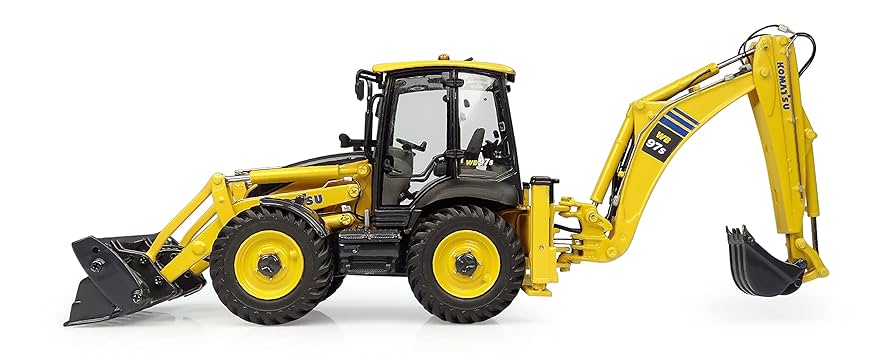 新品 コマツ 1/50 ホイールローダ E8015 WB97S KOMATSU Amazon.com: Universal Hobbies 1:50 Scale Komatsu WB97S-8 4WD