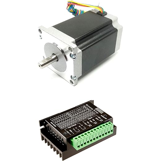 INVENTO Nema 23 Stepper Motor + Driver 25 Kg