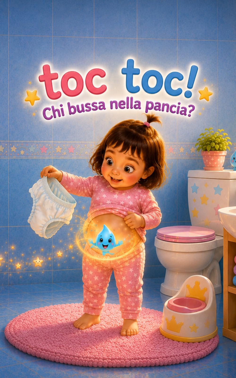 TOC TOC! CHI BUSSA NELLA PANCIA?: impariamo ad usare il wc (Le avventure di Morgana)
