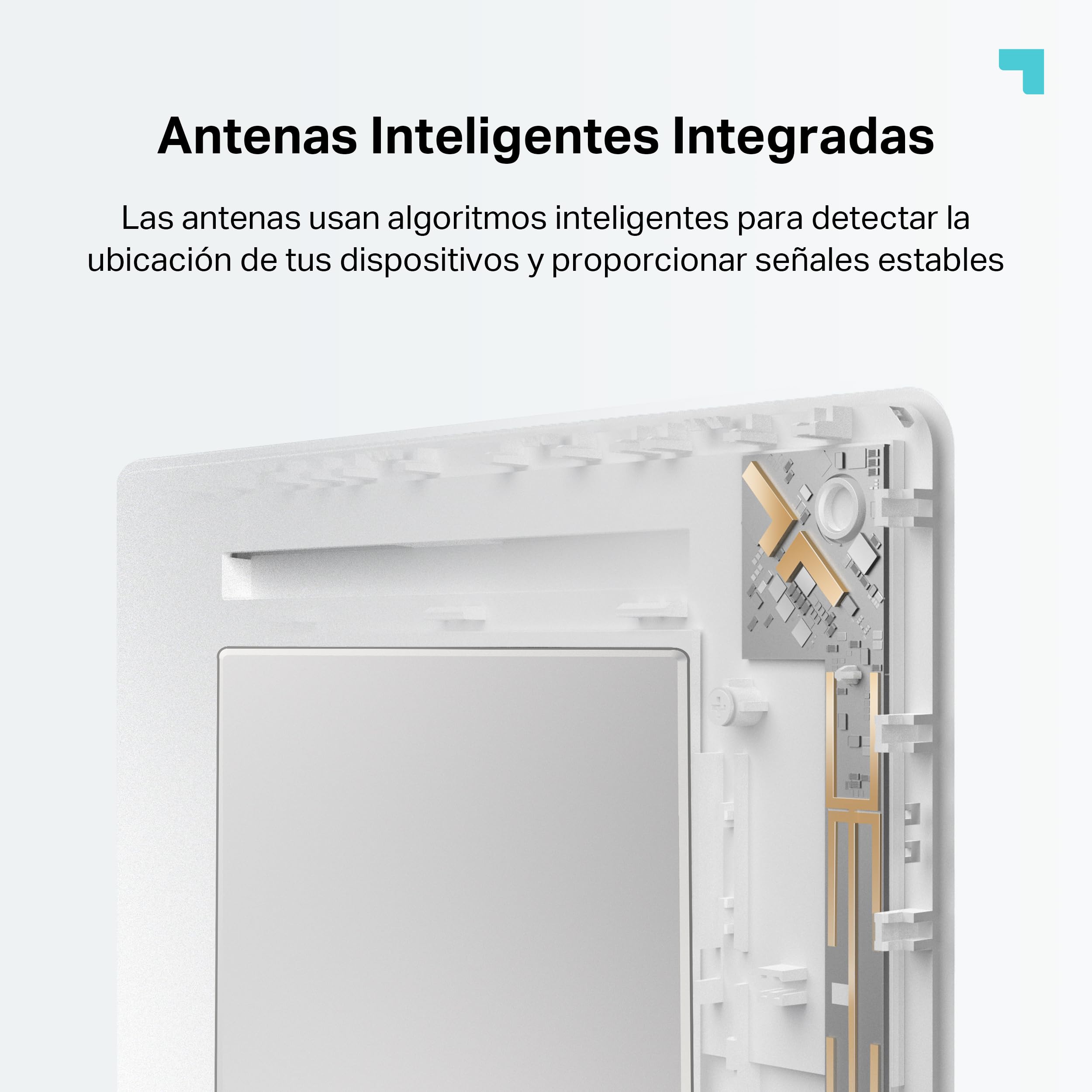 TP-Link Archer Air E5 Wi-Fi 6 AX3000 - Amplificador (8 mm, diseño ultrafino, antenas inteligentes, instalación flexible, sin conexión Ethernet)