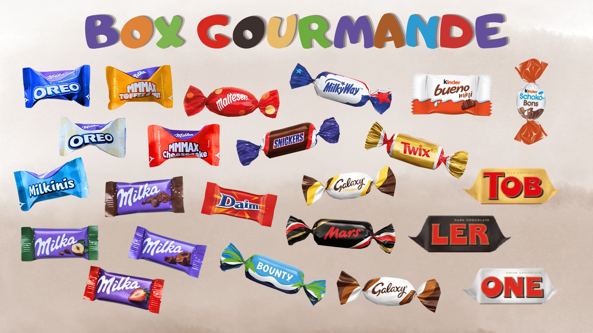 Calendrier De L'avent Chocolat KINDER Schokobons Et Mini Bueno, MILKA, Célébration, DAIM | Assortiment De 120 Mini|chocolats Chocolat Noel