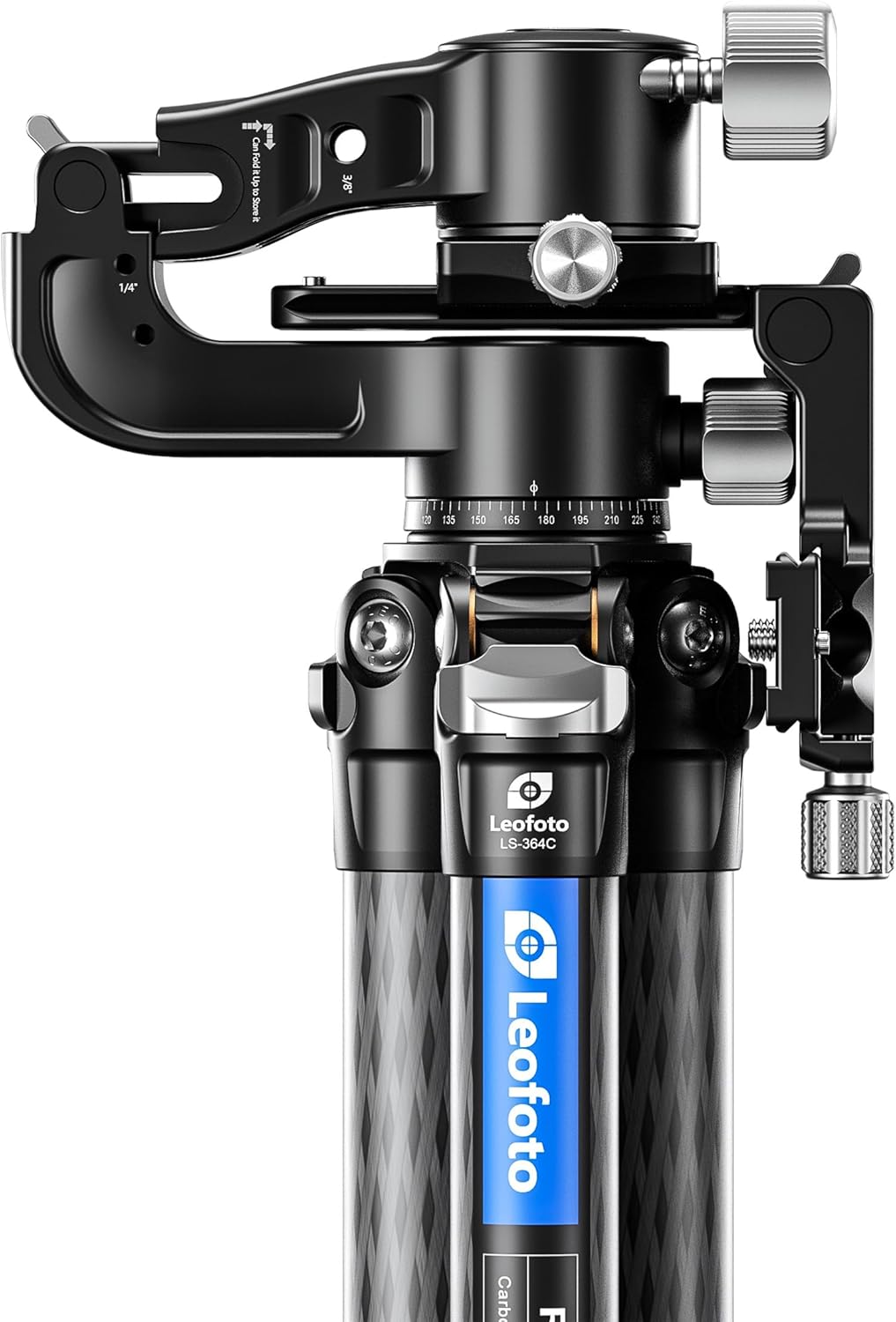 Leofoto PG-2 Gimbal Head on a Tripod