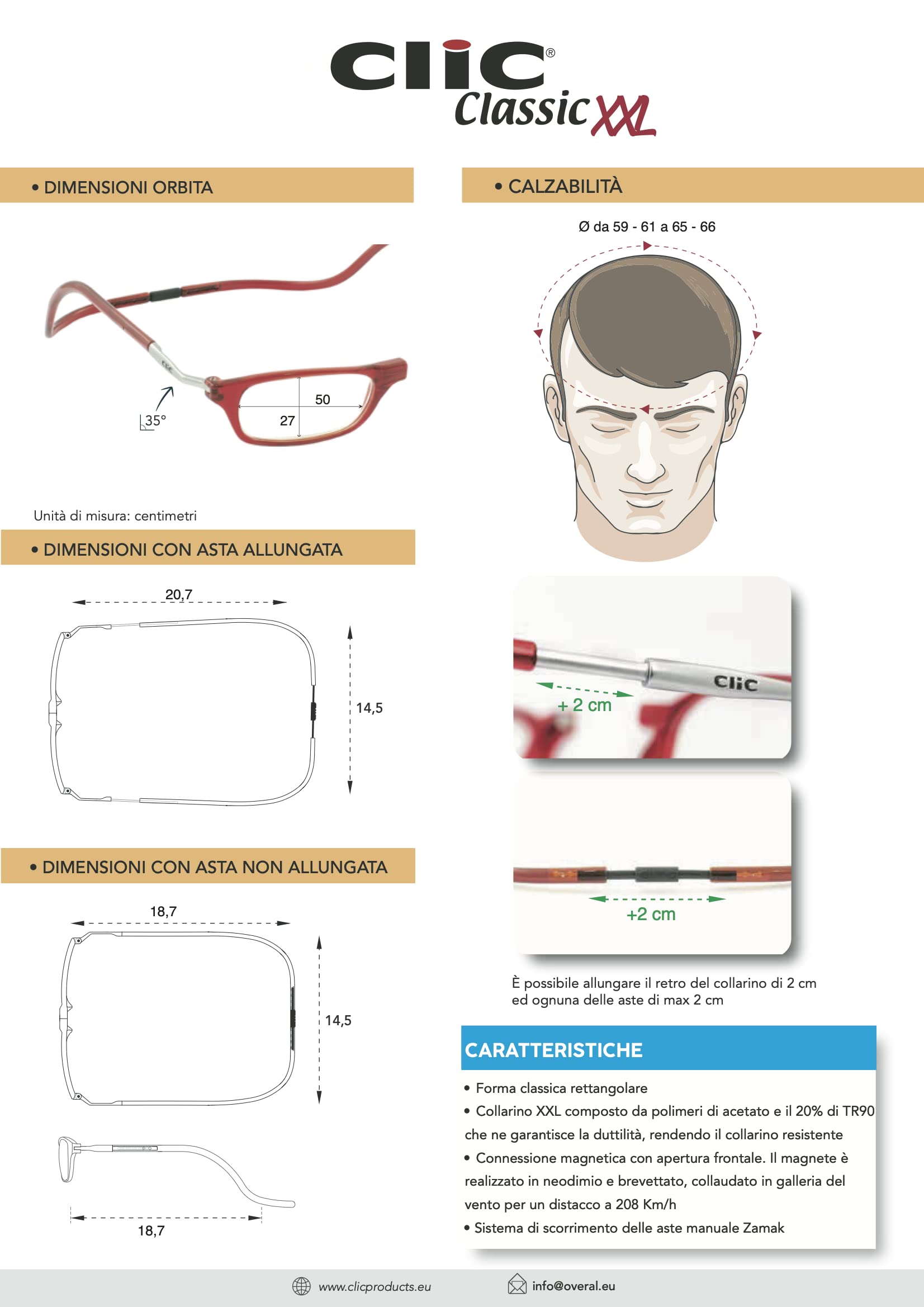 Lunettes de lecture pour hommes et femmes XXL | Lunettes de lecture avec aimant | Lunettes de lecture en poliamide TR90 | Lunettes monofocales flexibles.