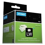 DYMO Address Labels, Large, 3-1/2" x 1-2/5", White – view 1