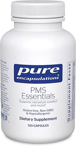 Miniatura 1 de Pure Encapsulations PMS Essentials | Suplemento hipoalergénico que apoya la comodidad menstrual, la fatiga y ayuda a disminuir los antojos* | 120