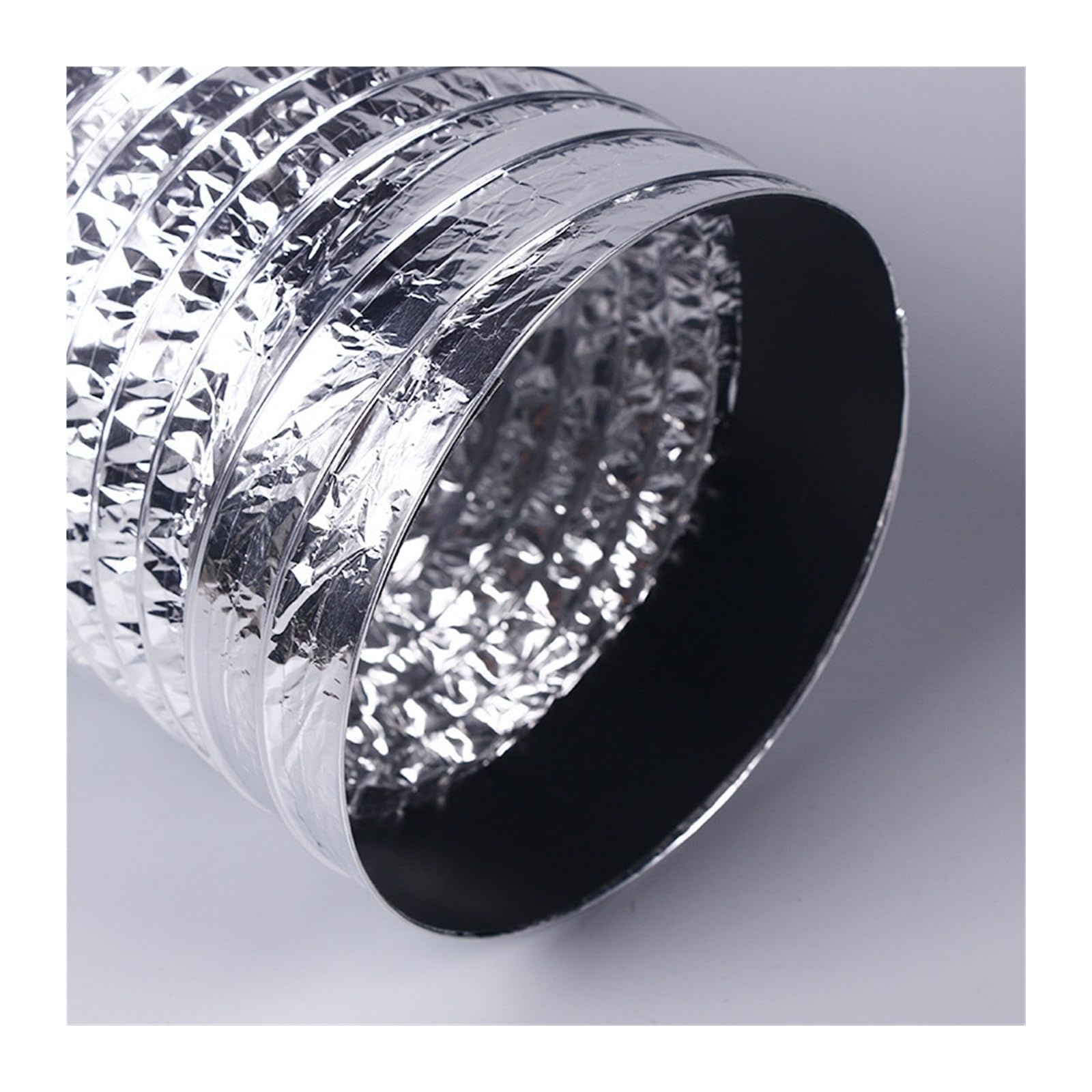 Tubo de humo flexible Manguera de ventilación for baño de 60-150 mm