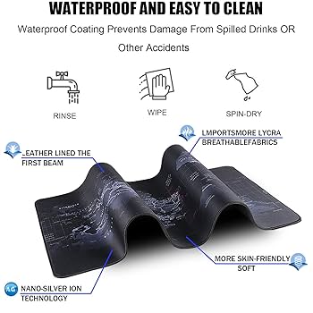 ★拡張マウスパッド ステッチエッジ 特大ゲーミングマウスパッド ☆拡張マウスパッド ステッチエッジ 特大ゲーミングマウスパッド