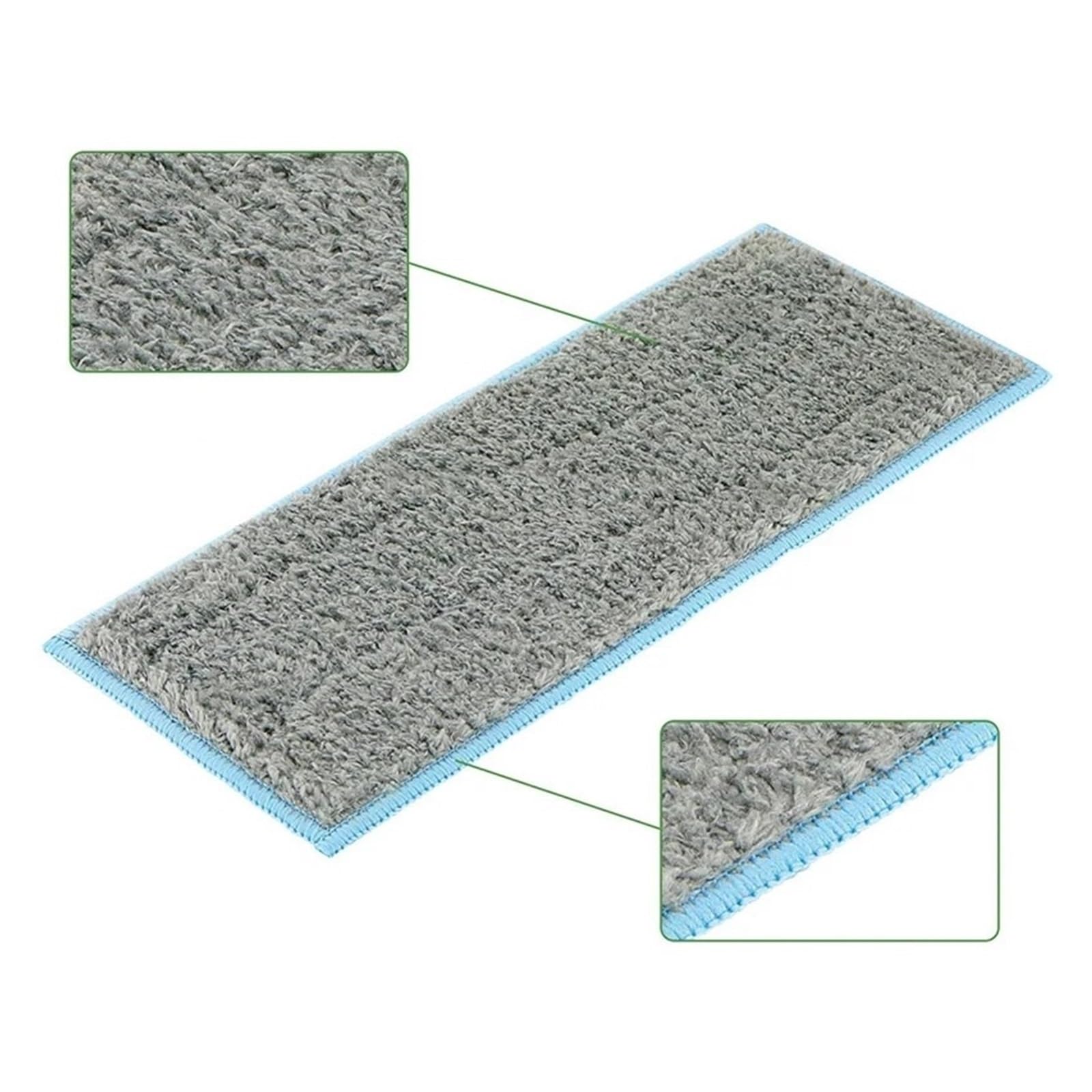 LIUCH Zmywalne nakładki do mopa na mokro do odkurzacza robota M6 ściereczki do mopa szmaty podkładki akcesoria zamienne części(10pcs)