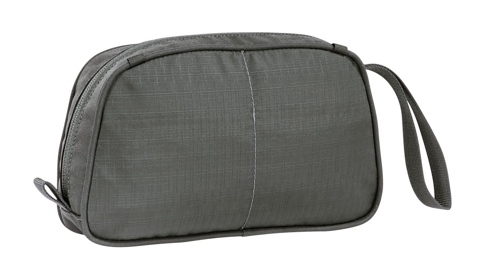 Tatonka Kosmetyczka One Day - torba na pranie z uchwytem do noszenia i wieloma małymi przegródkami wewnętrznymi - Titan Grey - 1,5 litra - 23 x 13 x 8 cm