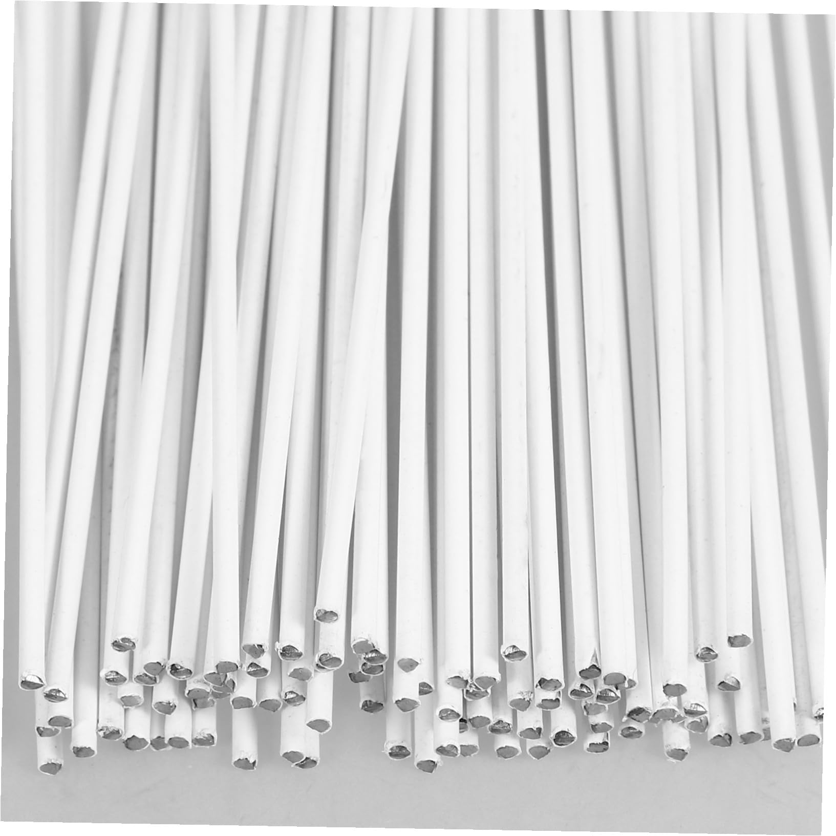 100 Piezas Ganchos de Hierro Reutilizables Pequeños para Colgar Calendarios con Doble Alambre Fáciles de Usar para DIY y Carteles Color Blanco Paquete de Unidades