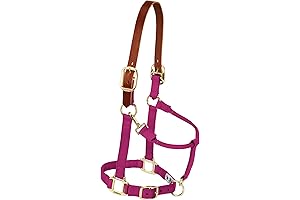 Weaver Leather Equi-Fit Breakaway Nylon Horse Halter with Adjustable Chin