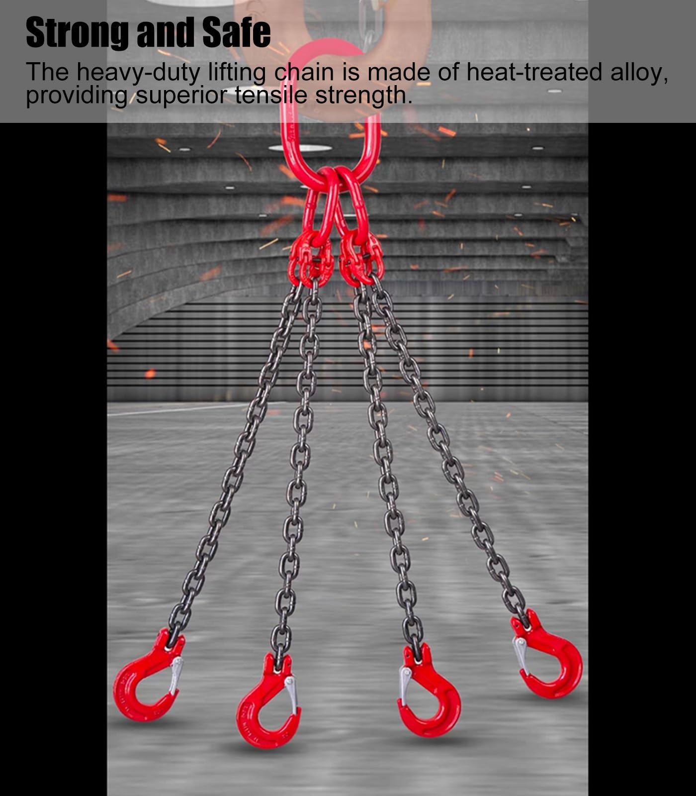 Gancio Di Sollevamento A T Con Fettuccia - Per Carichi Pesanti, Edilizia E Casa - Foto 8