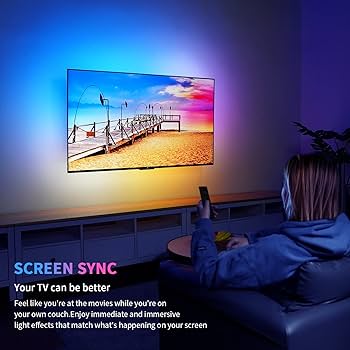 Immersive TV lighting with Lytmi NEO-Pro HDMI 2.0 sync box.