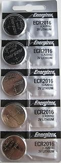 Replacement Batteries Energizer CR2016 for Cayeye, Sigma, Knog, Planet Bike & Mnay Others. Card of 5.