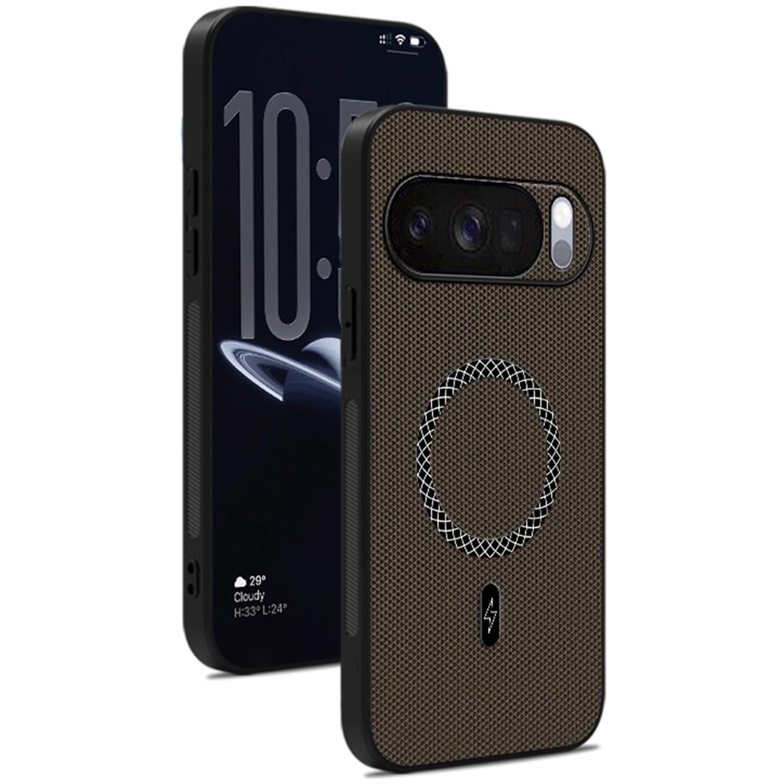Etui do Google Pixel 11 Pro XL/11 Pro/11, Ultra cienkie etui z funkcją Anti-Fingerprint Kamera Ochronna Bezprzewodowe Ładowanie Guscio