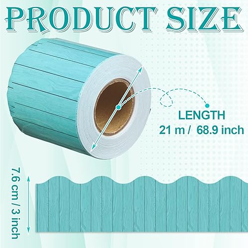 Vista 164 de Panelee Borde inspirador de confeti de 68.9 pies, borde de tablón de anuncios, mariposas, flores, abeja, espacio, inspirador, linda decoración