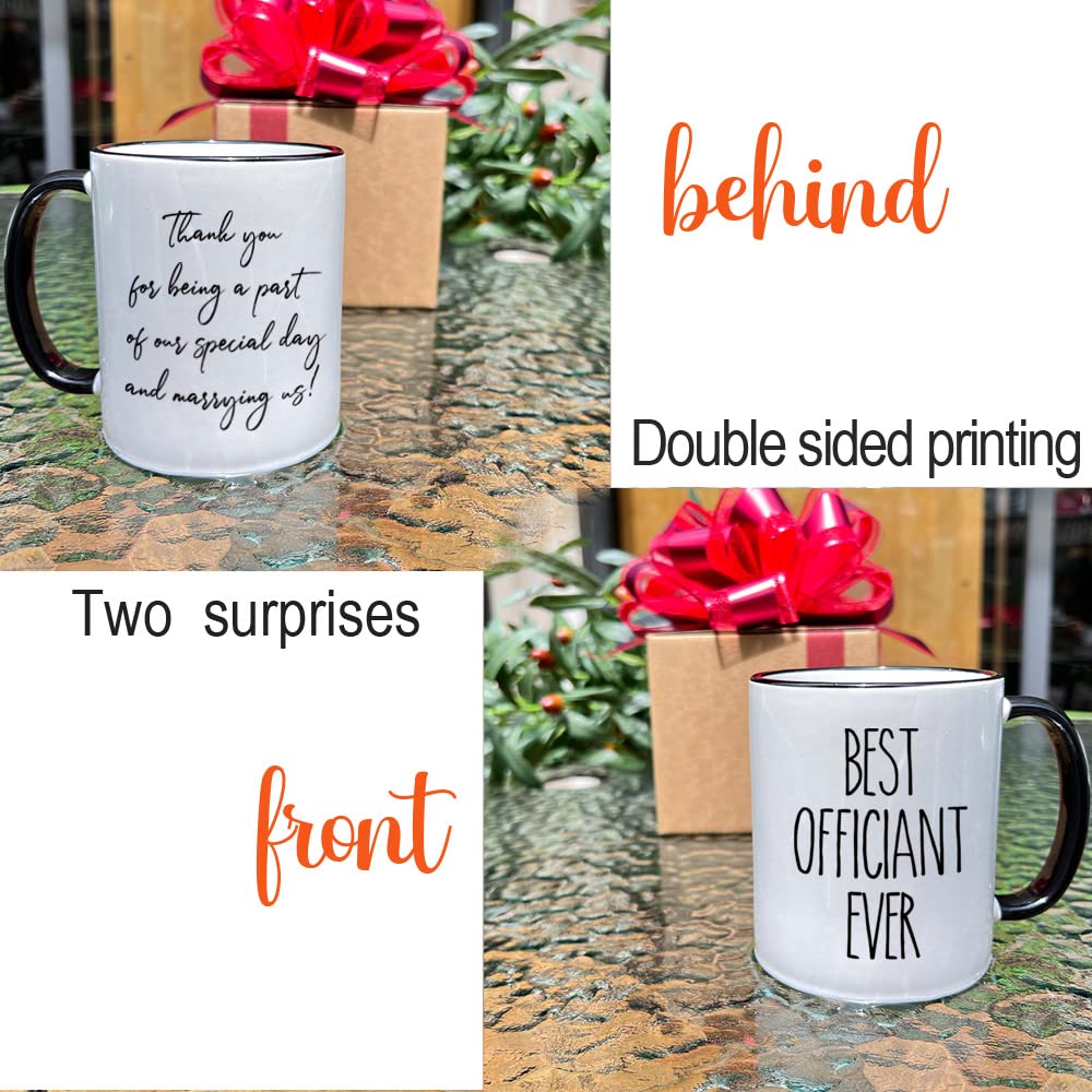 Novelty Gifts Personalized Wedding Officiant Mug - Custom For Ceremony  Officiants From Bride \u0026 Groom Thank You Gift, image size:1000x1000