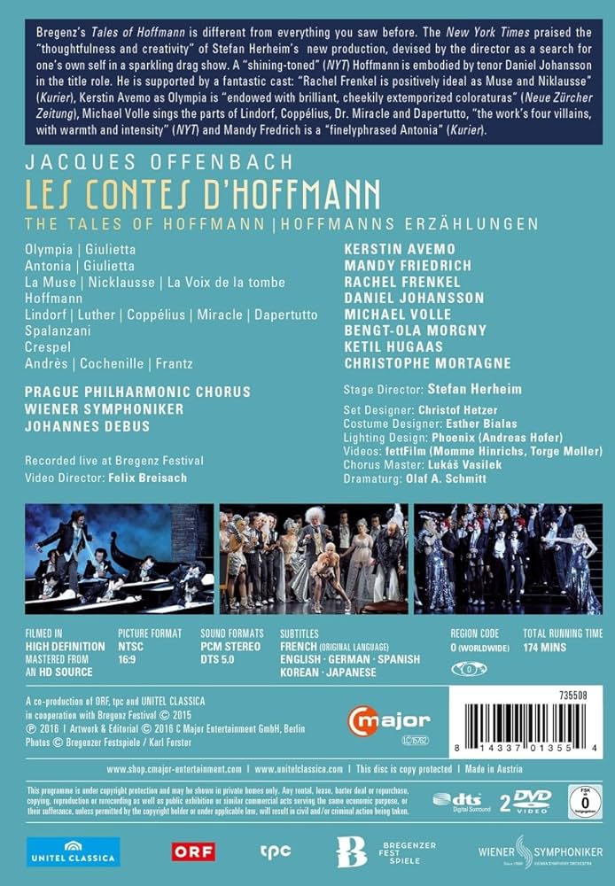 Amazon.co.jp: Offenbach: Les Contes D'hoffmann [DVD] : DVD