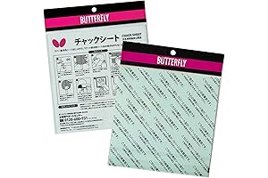 Butterfly Ping Pong Rubber Glue Chack Sheet - Essential Accessory for Assembling...