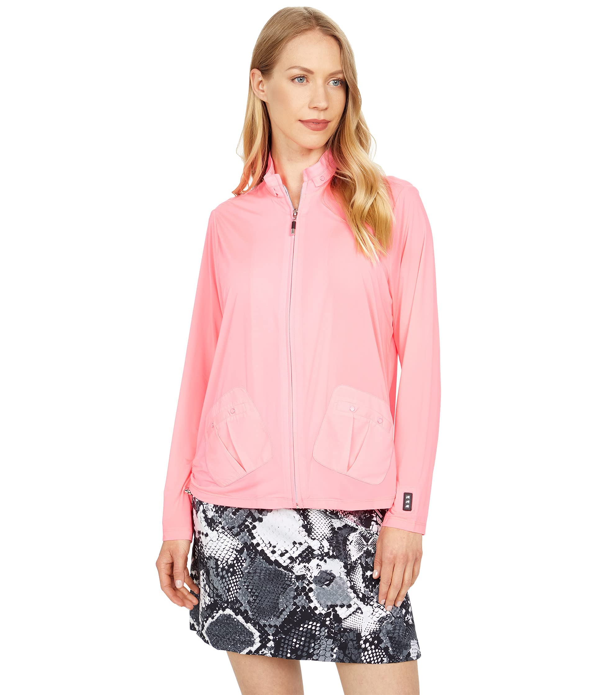 Jamie SadockWomen's Sunsense 35 SPF Lightweight Full Zip Jacket