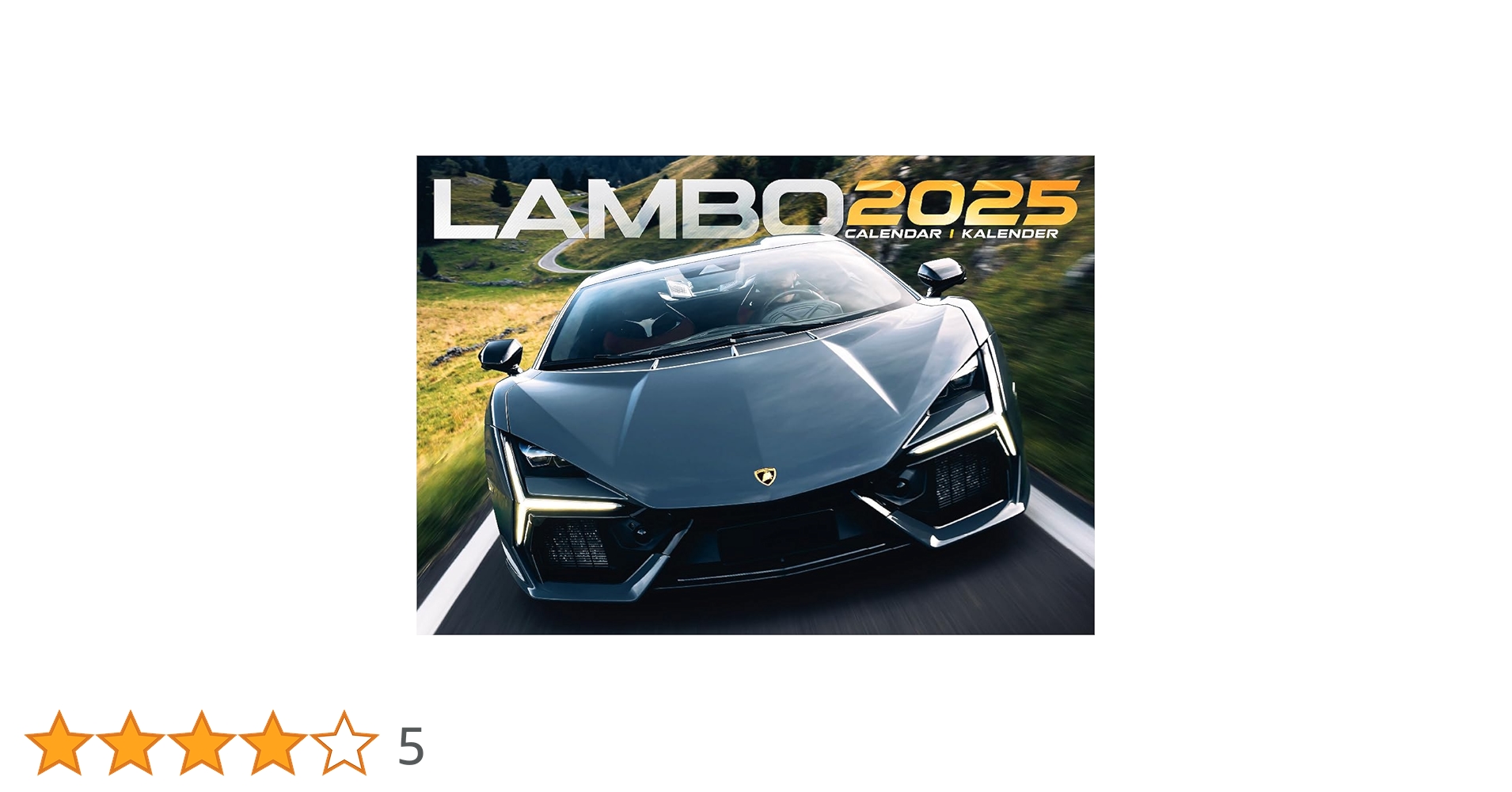 ランボルギーニカレンダー2025 2025年 AUTOMOBILI LAMBORGHINI 壁掛けカレンダー「PLUG-IN