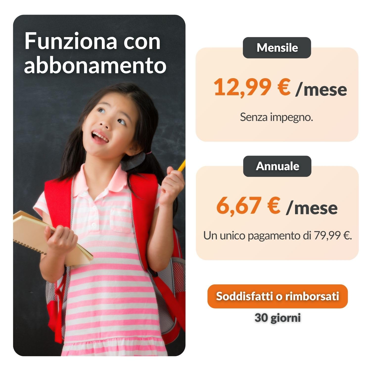 Weenect - GPS per bambini | Senza limiti di distanza | 7 giorni di autonomia | Pulsante di allarme | Telefono di emergenza | 2G | Funziona con abbonamento