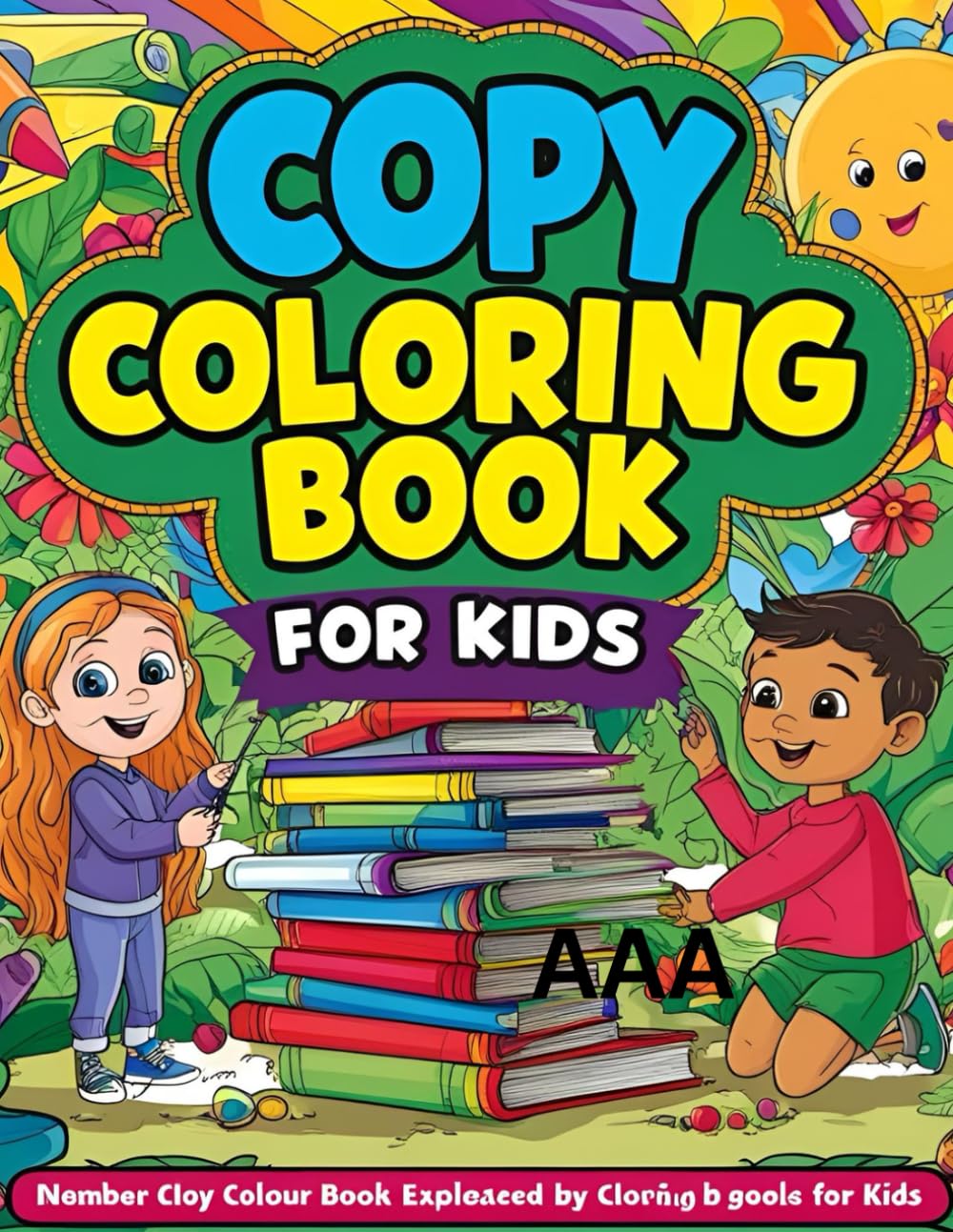 Copy Coloring Book for Kids
