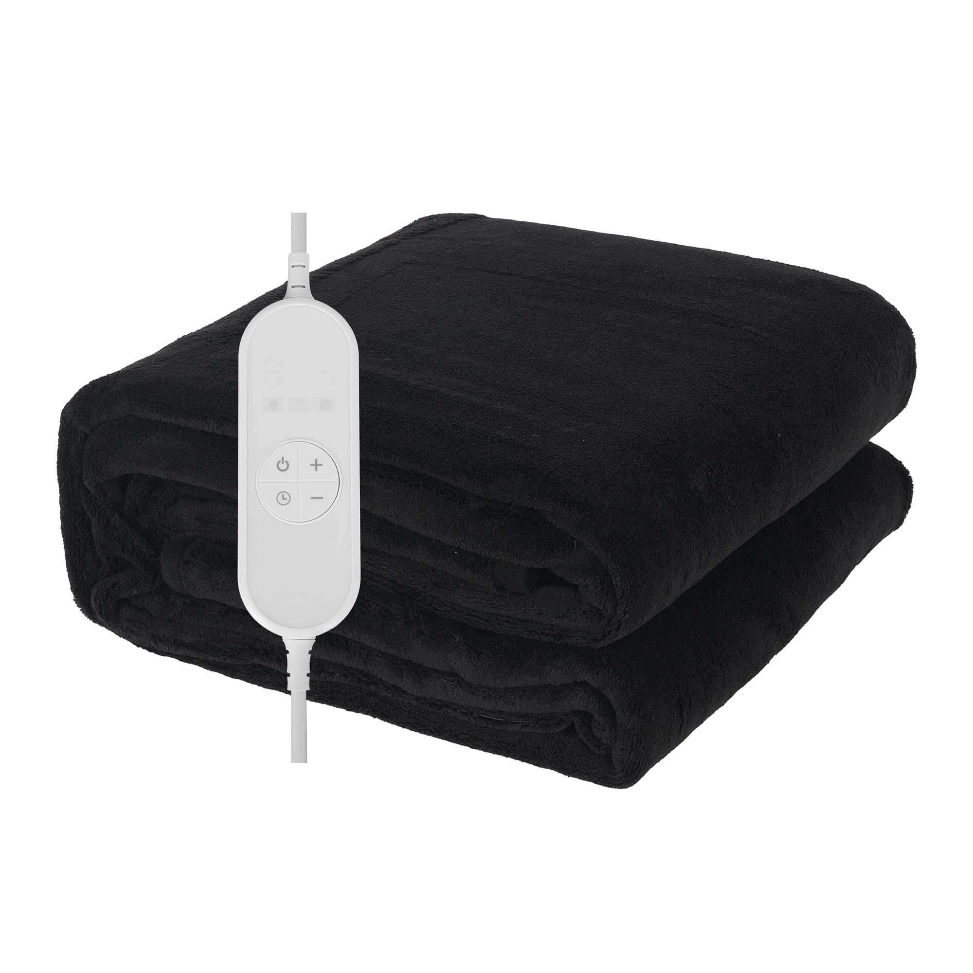 Electric Heated Throw Blanket Fleece with 9 Heat Settings 9 Hours Timer Auto Shut-off 130x...