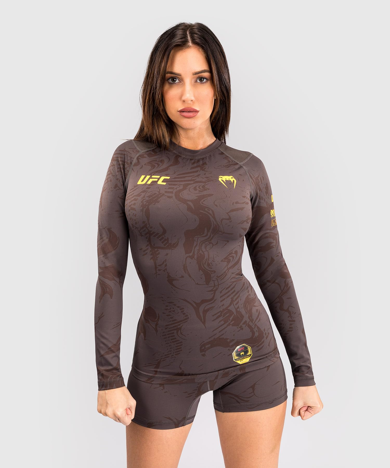 VENUM Fight Week Women's Performance Long Sleeve Rashguard Camisa de Guardia erup Mujer