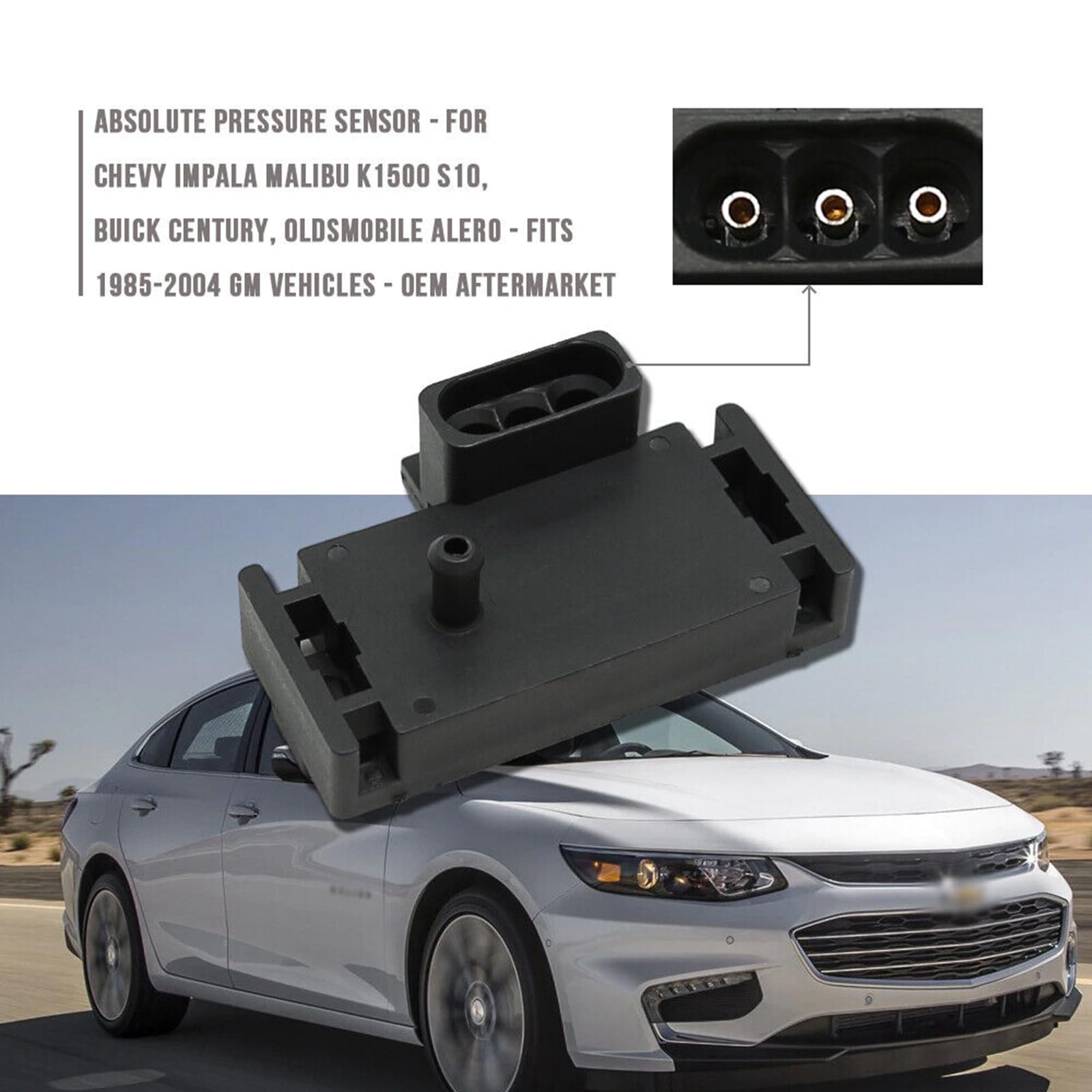 Sensor De Mapa De Prión Total Del Colector 12569240 Para Acura, Buick, Cadillac, Chevrolet, GMC, Geo, Honda, Isuzu, Jeep, Oldsmobile, Pontiac - AliExprs