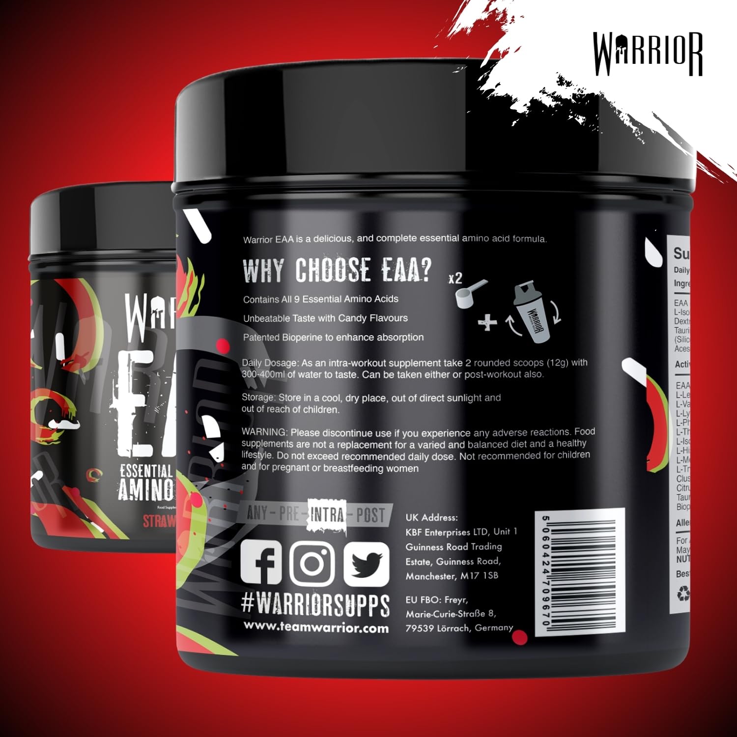 EAA Essential Amino Acids, Strawberry Kiwi - 360g