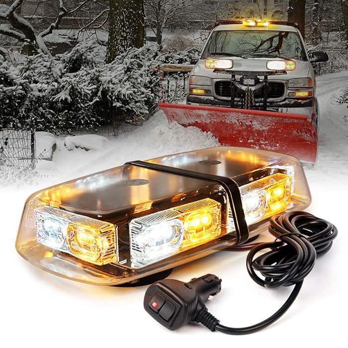 Buy Xprite 36 LED Rooftop Strobe Beacon Mini Bar Lights 16 Flashing