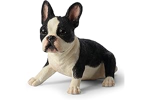 Veronese Design 2 5/8" Boston Terrier Puppy Figurine