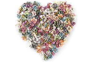 200 Pack Small Artificial Flowers for Crafts