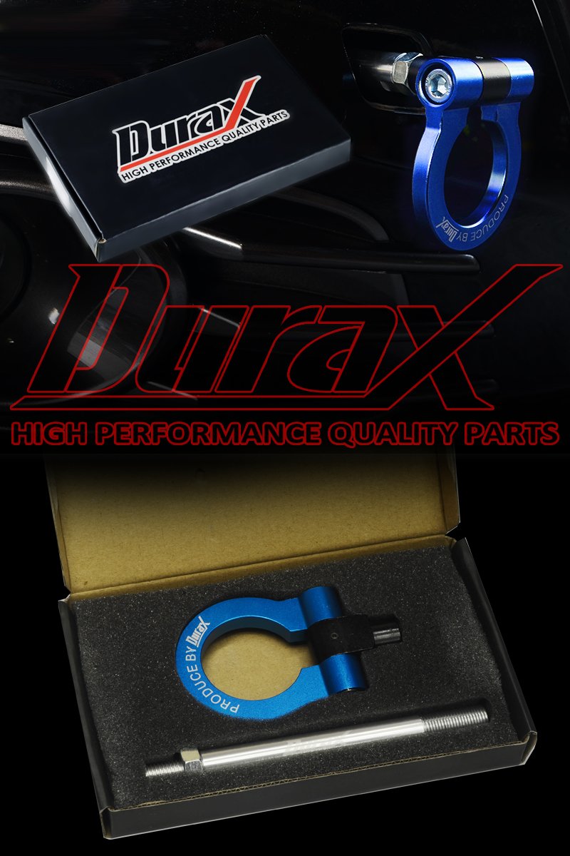 Amazon | デュラックス(Durax) 牽引フック M16×P1.5 青 可倒式