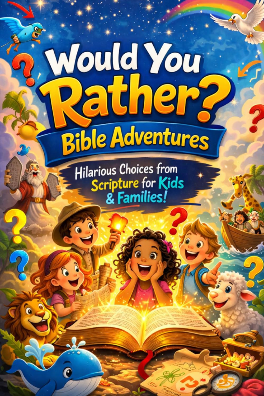 Would You Rather? Bible Adventures Hilarious Choices from Scripture for Kids & Families!