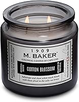 Vista 14 de Colonial Candle Vela perfumada en tarro de Té Negro Flora Vela de cera de mezcla de soja natural de 2 mechas para el hogar Vela relajante